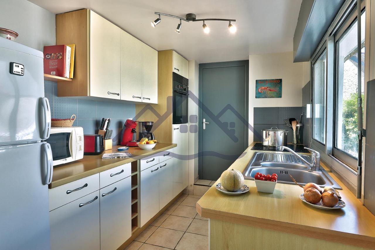 Localise - M3A La Maison Du Pecheur Au Guilvinec - Chambres Vue Mer - A 20M De La Mer Situee A La Pointe De Men Meur - Tout A Pied, Plage, Port, Centre, Commerces, Marche - Wifi Inclus - Linge De Lit Inclus - Jardin Clos - En Option , Menage Et Servi Eksteriør billede