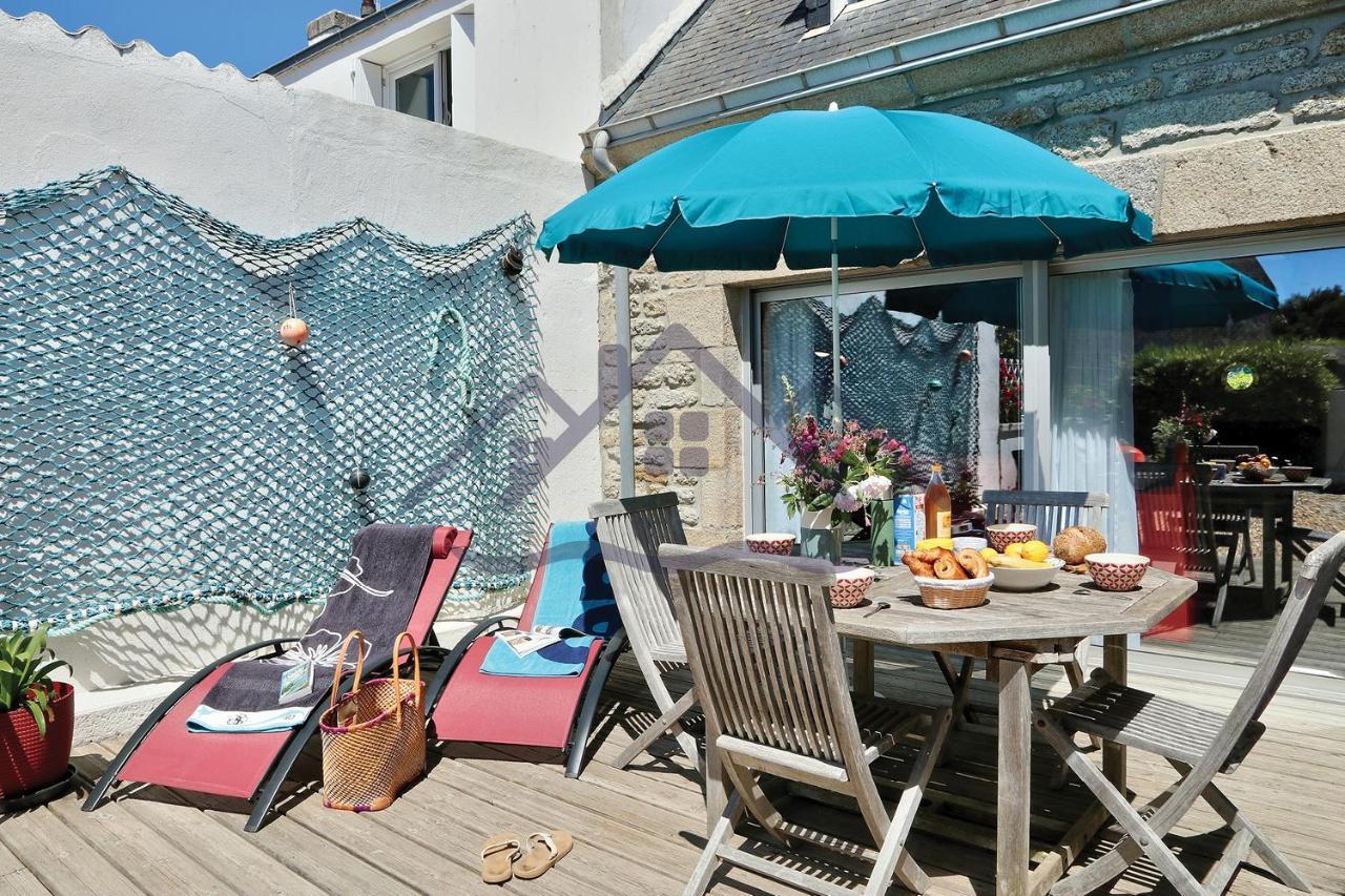 Localise - M3A La Maison Du Pecheur Au Guilvinec - Chambres Vue Mer - A 20M De La Mer Situee A La Pointe De Men Meur - Tout A Pied, Plage, Port, Centre, Commerces, Marche - Wifi Inclus - Linge De Lit Inclus - Jardin Clos - En Option , Menage Et Servi Eksteriør billede