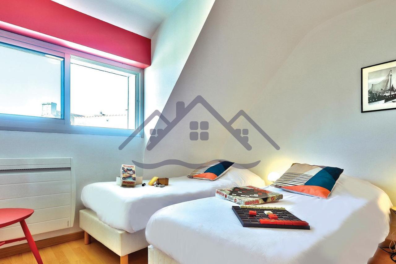 Localise - M3A La Maison Du Pecheur Au Guilvinec - Chambres Vue Mer - A 20M De La Mer Situee A La Pointe De Men Meur - Tout A Pied, Plage, Port, Centre, Commerces, Marche - Wifi Inclus - Linge De Lit Inclus - Jardin Clos - En Option , Menage Et Servi Eksteriør billede